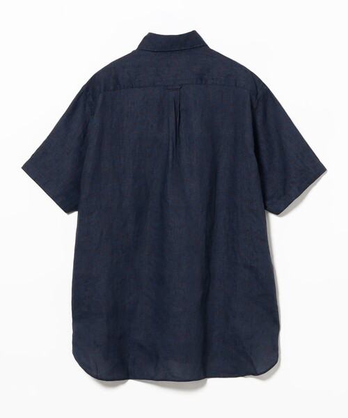 BEAMS PLUS（ビームスプラス）の「リネン プリント ボタンダウン シャツ クラシック フィット（シャツ/ブラウス・メンズ・イエロー系その他6/グリーン/ネイビー・M/L/S）」の22枚目の写真