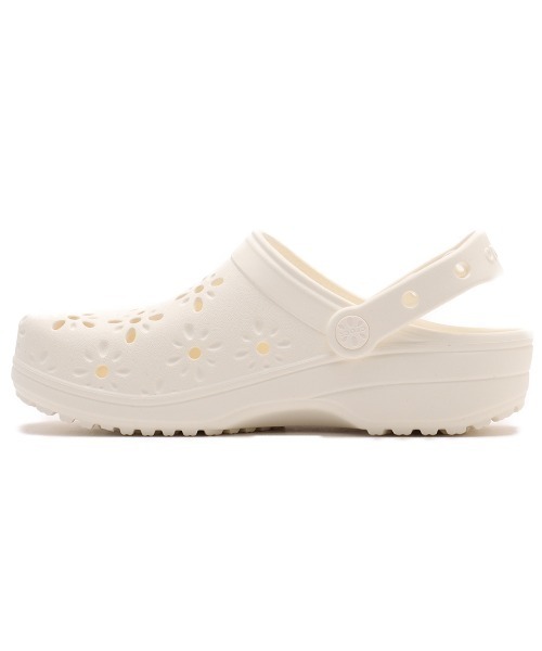 新品・未使用Crocs クラシック フローラルカットクロッグ　ピンク　23cm crocs 正規取扱店 2025春夏新作 クロックス サンダル レディース