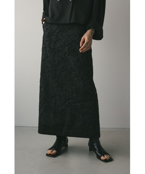 STYLEMIXER(スタイルミキサー)の「ワッシャーペンシルスカート(スカート・レディース・アイボリー/ブラック・SMALL/MEDIUM)」の19枚目の写真