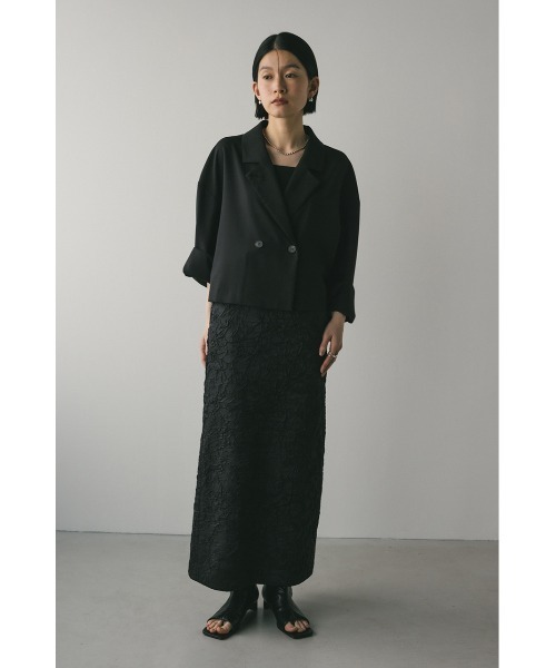 STYLEMIXER(スタイルミキサー)の「ワッシャーペンシルスカート(スカート・レディース・アイボリー/ブラック・SMALL/MEDIUM)」の17枚目の写真
