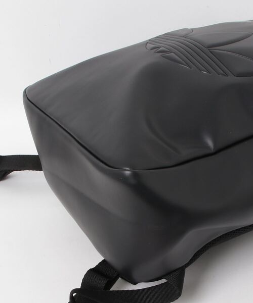 adidas（アディダス）の「ポリウレタン バックパック アウトライントレフォイル / アディダスオリジナルス adidas Originals（バックパック/リュック・メンズ・ブラック・FREE）」の8枚目の写真