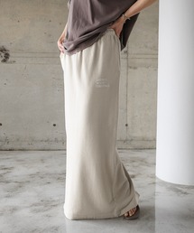 ANME | ピグメント加工ANMEエンブロイダリーロゴスウェットタイトスカート(スカート)