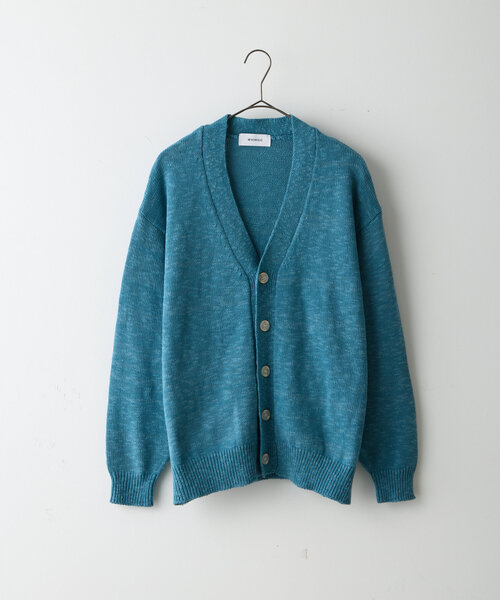 WHIMSIC（ウィムジック）の「【WHIMSIC】スラブヤーンニットカーディガン*（カーディガン/ボレロ・レディース・オレンジ/ピンク/アイボリー/ブルー・FREE）」の15枚目の写真