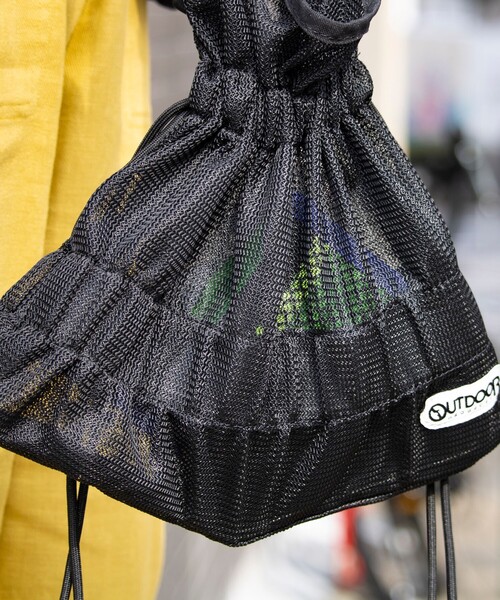 OUTDOOR PRODUCTS】メッシュギャザーショッパーバッグ