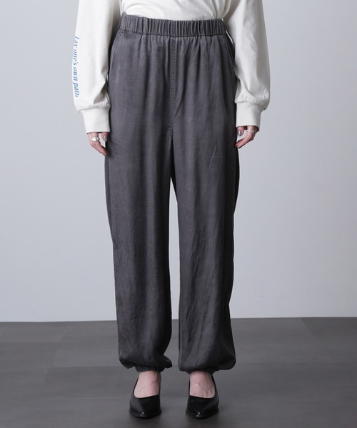 ROSE BUD(ローズバッド)の「(mici)DOCKING PANTS(その他パンツ・レディース・グレー/ブラウン・M/S)」の6枚目の写真