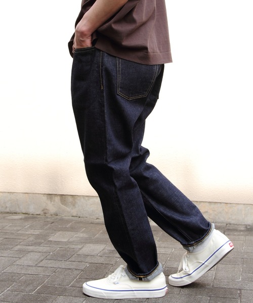 【新品】サンカ　Sanca　インディゴ　デニム　サイズ３ 1023008962360027_01_4830.jpeg
