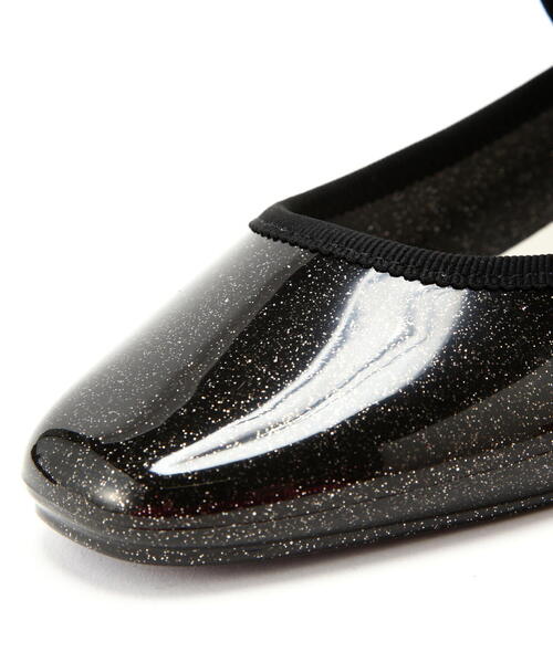TEMPERATE(テンパレイト)の「TEMPERATE(テンパレイト)MARTA GLITTER(レインシューズ・レディース・ブラック・37/38/39/40)」の6枚目の写真