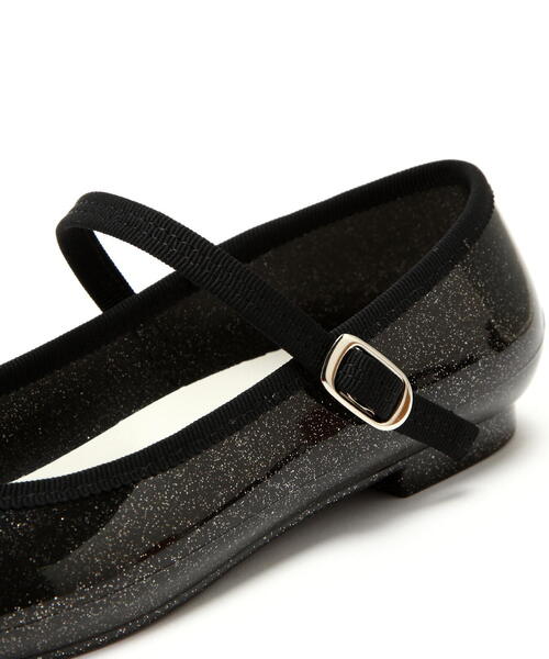 TEMPERATE(テンパレイト)の「TEMPERATE(テンパレイト)MARTA GLITTER(レインシューズ・レディース・ブラック・37/38/39/40)」の7枚目の写真