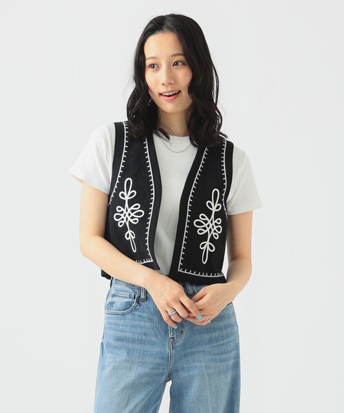 セール】コード 刺繍 ベスト（ベスト）｜B:MING by BEAMS