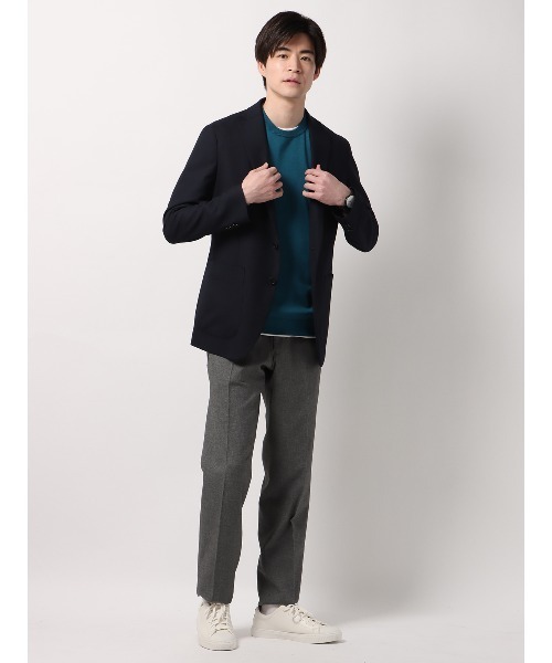 SUIT SQUARE(スーツスクエア)の「最高パンツ テーパードパンツ ウォッシャブル NON IRON 2WAYストレッチ(スラックス・メンズ・グレー系/ブラック系/ネイビー系・L/M/S/LL)」の11枚目の写真