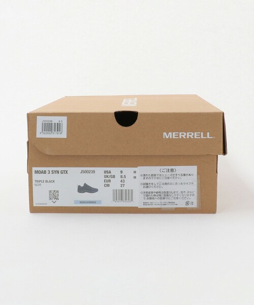 MERRELL(メレル)の「<MERRELL>モアブ 3 ゴアテックス スニーカー(スニーカー・メンズ・ブラック/オフホワイト/ライム・28cm/26cm/27cm/25.5cm)」の21枚目の写真