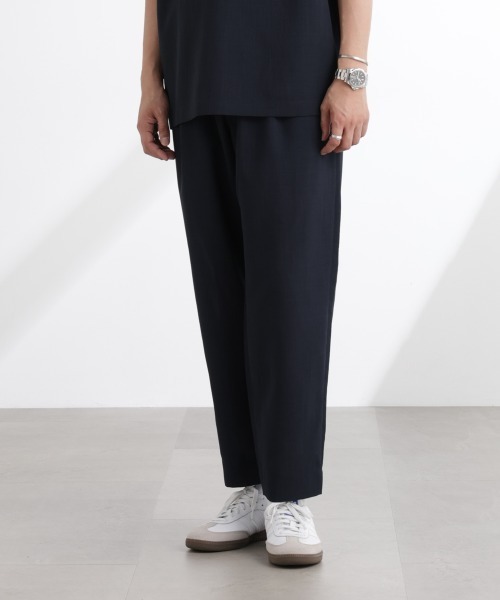 NANO universe(ナノユニバース)の「ライトウェイトドライパンツ(セットアップ可)(その他パンツ・メンズ・グレー/ネイビー/ライトグレー・XL/S/L/M)」の3枚目の写真