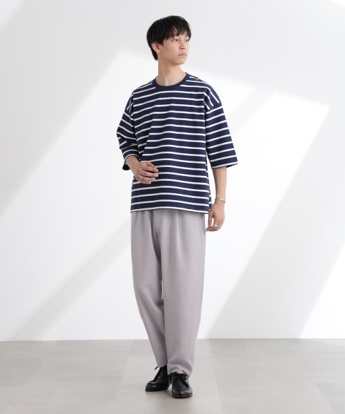 NANO universe(ナノユニバース)の「ライトウェイトドライパンツ(セットアップ可)(その他パンツ・メンズ・グレー/ネイビー/ライトグレー・XL/S/L/M)」の9枚目の写真