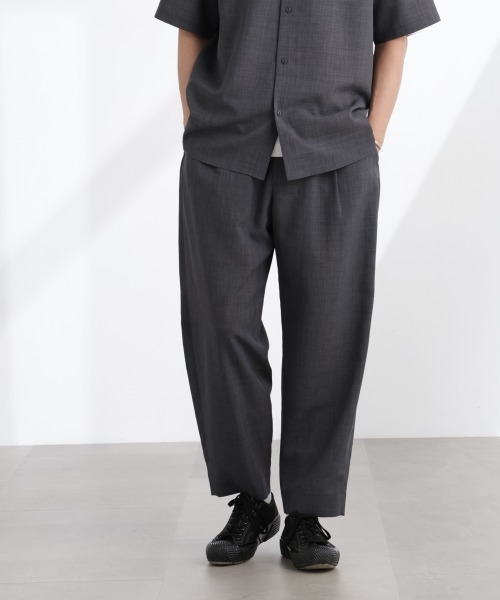 NANO universe(ナノユニバース)の「ライトウェイトドライパンツ(セットアップ可)(その他パンツ・メンズ・グレー/ネイビー/ライトグレー・XL/S/L/M)」の11枚目の写真