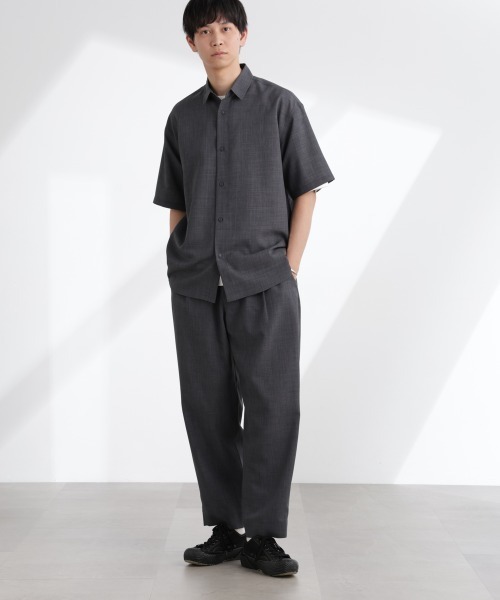 NANO universe(ナノユニバース)の「ライトウェイトドライパンツ(セットアップ可)(その他パンツ・メンズ・グレー/ネイビー/ライトグレー・XL/S/L/M)」の12枚目の写真