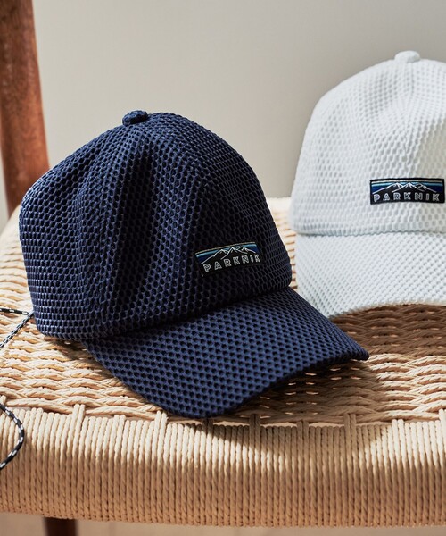 coen(コーエン)の「<Parknik>メッシュキャップ(キャップ・レディース・オフホワイト/ブラック/ネイビー・FREE)」の3枚目の写真