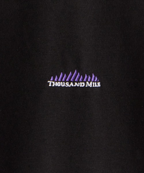 THOUSAND MILE(サウザンドマイル)の「THOUSAND MILE/サウザンドマイル SHORT SLEEVE PRINT TEE LOGO Tシャツ(Tシャツ/カットソー・メンズ・ブラック・L/M/S)」の7枚目の写真