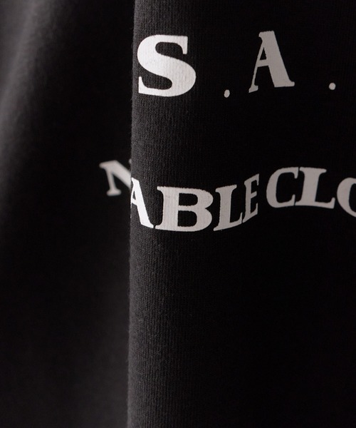 THOUSAND MILE(サウザンドマイル)の「THOUSAND MILE/サウザンドマイル SHORT SLEEVE PRINT TEE LOGO Tシャツ(Tシャツ/カットソー・メンズ・ブラック・L/M/S)」の2枚目の写真