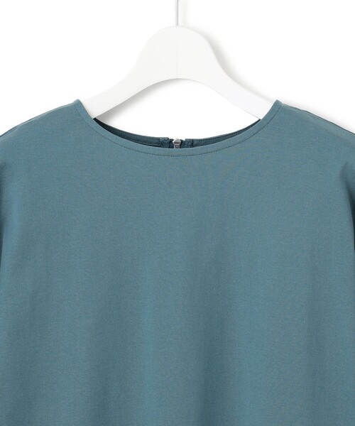 J.PRESS YORK STREET(ジェイプレスヨークストリート)の「【WOMEN】ツイストスリーブジャージ プルオーバー(Tシャツ/カットソー・レディース・ホワイト系/ライトグリーン系/ネイビー系/ピーコックグリーン系・F)」の14枚目の写真