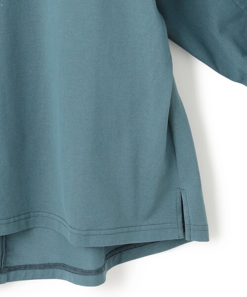 J.PRESS YORK STREET(ジェイプレスヨークストリート)の「【WOMEN】ツイストスリーブジャージ プルオーバー(Tシャツ/カットソー・レディース・ホワイト系/ライトグリーン系/ネイビー系/ピーコックグリーン系・F)」の16枚目の写真