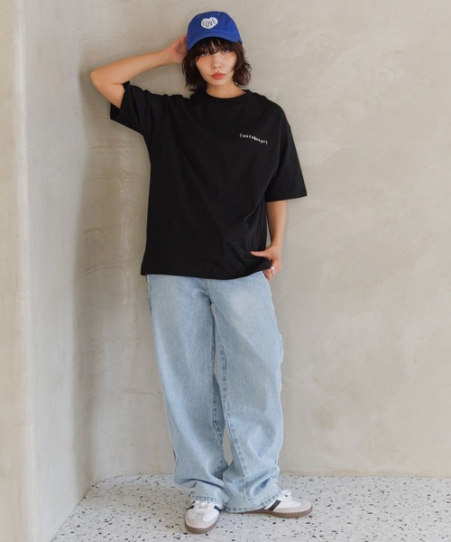 ALAND（エーランド）の「【UNISEX】ALAND×INAPSQUARE／刺繍CAP（キャップ・レディース・ブラック/ホワイト/ブルー・FREE）」の6枚目の写真