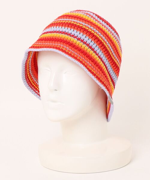 MEI(メイ)の「MEI/メイ ニットハット KNIT HAT ラメニット帽 251099605(ニットキャップ/ビーニー・レディース・ブルー/ブラック/ホワイト/レッド/イエロー・58cm)」の18枚目の写真