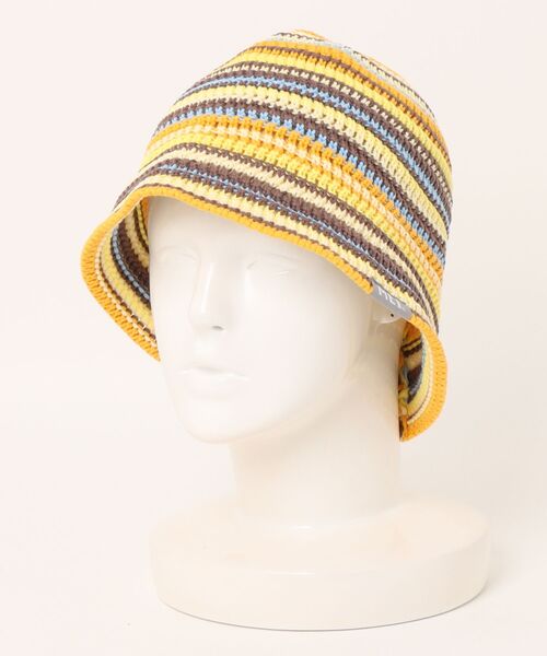 MEI(メイ)の「MEI/メイ ニットハット KNIT HAT ラメニット帽 251099605(ニットキャップ/ビーニー・レディース・ブルー/ブラック/ホワイト/レッド/イエロー・58cm)」の17枚目の写真