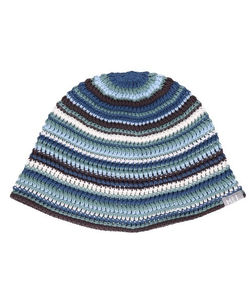 MEI(メイ)の「MEI/メイ ニットハット KNIT HAT ラメニット帽 251099605(ニットキャップ/ビーニー・レディース・ブルー/ブラック/ホワイト/レッド/イエロー・58cm)」の11枚目の写真