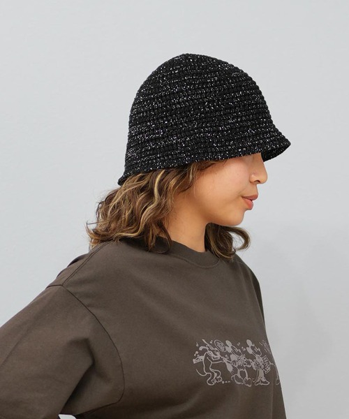 セール】MEI/メイ ニットハット KNIT HAT ラメニット帽 251099605