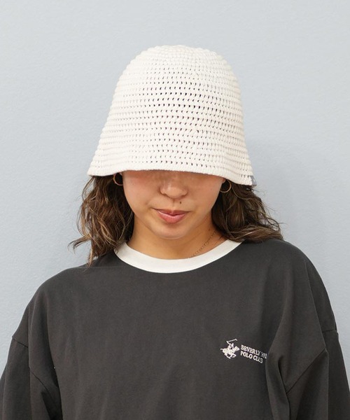 MEI(メイ)の「MEI/メイ ニットハット KNIT HAT ラメニット帽 251099605(ニットキャップ/ビーニー・レディース・ブルー/ブラック/ホワイト/レッド/イエロー・58cm)」の21枚目の写真