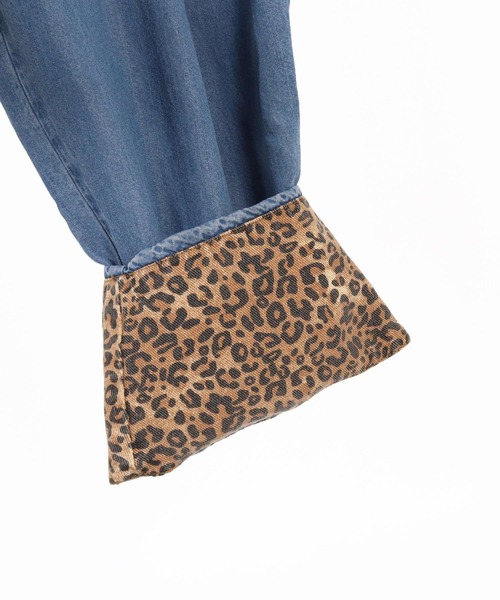 GLIMCLAP（グリムクラップ）の「mp13556-Color scheme design & balloon silhouette pants-light ounce denim-  デニムパンツ（デニムパンツ・メンズ・インディゴブルー・S/M/L）」の17枚目の写真