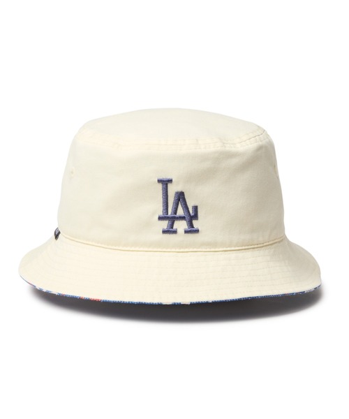 ニューエラ レディース バケットハット ロサンゼルスドジャース NEW ERA LOS ANGELES DODGERS REVERSIBLE BUCKET HAT-01