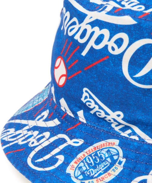 NEW ERA LOS ANGELES DODGERS REVERSIBLE BUCKET HAT-01