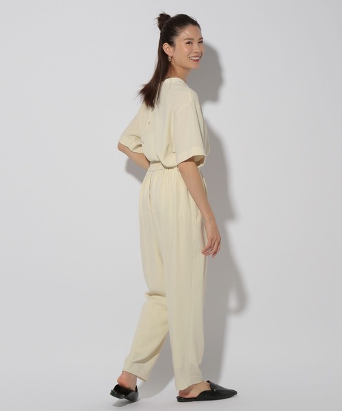 Elura(エルーラ)の「サラサラリラクシーラップパンツ<低身長サイズあり>/321524(その他パンツ・レディース・ダークブラウン/ネイビー/オフホワイト/ブラック・SMALL/MEDIUM/LARGE/FREE(S))」の10枚目の写真