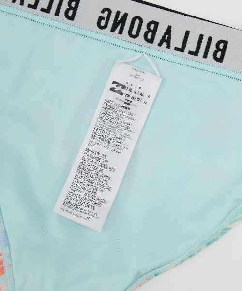 BILLABONG レディース HIGH NECK SHADOW TROPIC BIKINI 水着