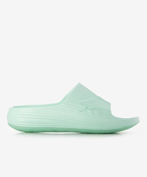 Reebok（リーボック）の「DMX リカバリー スライド / DMX RECOVERY SLIDE（サンダル・メンズ・アクア/アイボリー/ブラック/イエロー・25.0cm/23.5cm/23.0cm/30.0cm/29.0cm/28.0cm/27.0cm/26.0cm/24.0cm）」の3枚目の写真