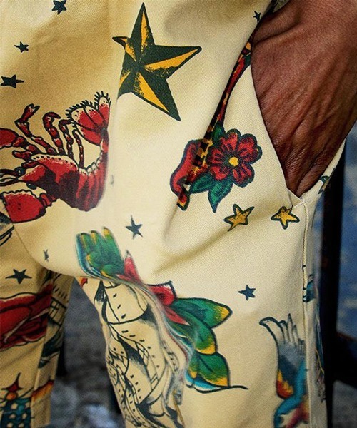 COOKMAN(クックマン)の「Cookman クックマン シェフ ショートパンツ ハーフパンツ イージーパンツ Old Tattoo Beige(その他パンツ・メンズ・ベージュ・MEDIUM/LARGE)」の12枚目の写真