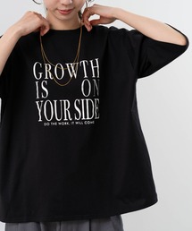 【refinedworks】箔プリント の ロゴ が今年らしい Tシャツ