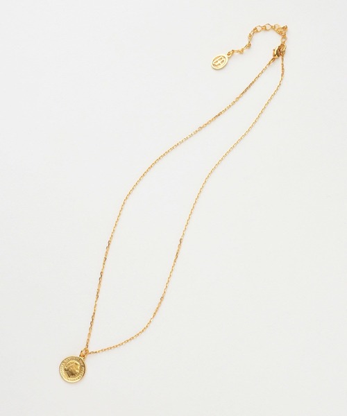 BEN AMUN(ベンアムン)の「【ben-amun】10セントネックレス(ネックレス・レディース・ゴールド・フリー)」の1枚目の写真