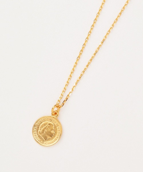 BEN AMUN(ベンアムン)の「【ben-amun】10セントネックレス(ネックレス・レディース・ゴールド・フリー)」の3枚目の写真