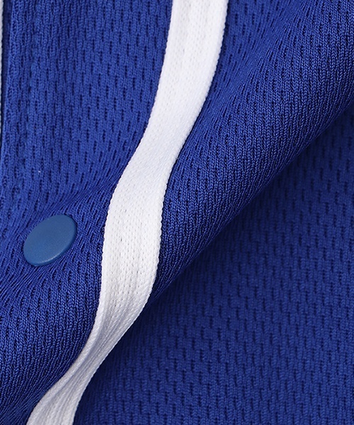 XLARGE KIDS(エクストララージキッズ)の「ベースボールショートオール(ロンパース・キッズ・ブルー/カラフル・70cm)」の6枚目の写真