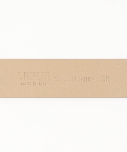 LEFIJE BUCKLE レザーベルト（ベルト）｜LEFIJE（レフィエ）の