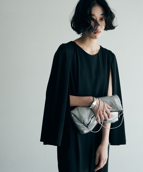 marjour（マージュール）の「MANTLE PANTS DRESS（サロペット/オーバーオール・レディース・ネイビー/ブラック・M/L）」の9枚目の写真