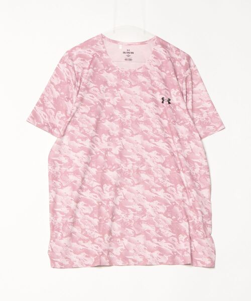 UNDER ARMOUR（アンダーアーマー）の「アンダーアーマー  UAアーマードライ プロ ノベルティ ショートスリーブ Tシャツ（Tシャツ/カットソー・メンズ・ブルー/ピンク/ダークグレー・S/M/L/LL/3L）」の3枚目の写真