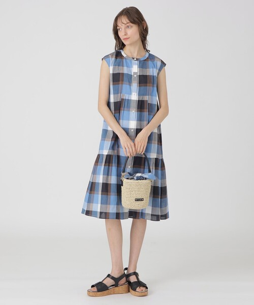 ペーパーバケツミニショルダー　ブルーレーベル セール】ペーパーバケツミニショルダー（かごバッグ）｜BLUE