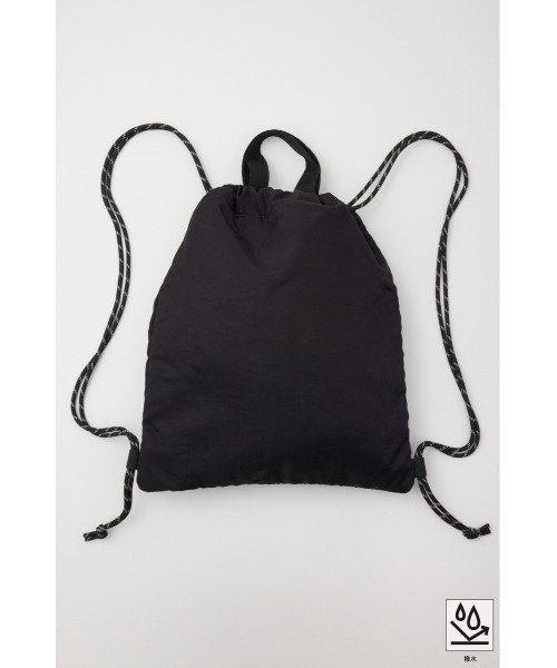 RODEO CROWNS WIDE BOWL（ロデオクラウンズワイドボウル）の「W/Rコードナップサック（バックパック/リュック・レディース・ブラック/ブラウン系その他/マルチ・FREE）」の5枚目の写真