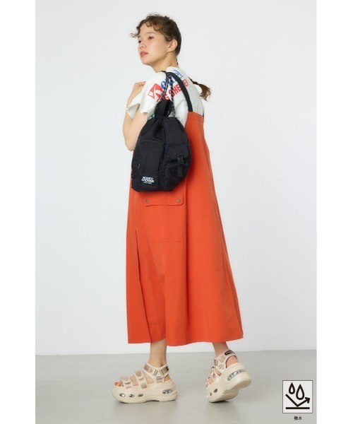 RODEO CROWNS WIDE BOWL（ロデオクラウンズワイドボウル）の「W/Rコードナップサック（バックパック/リュック・レディース・ブラック/ブラウン系その他/マルチ・FREE）」の9枚目の写真