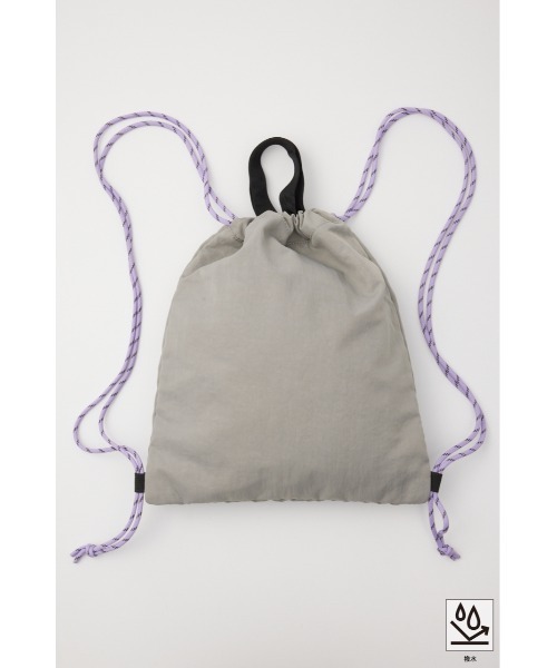 RODEO CROWNS WIDE BOWL（ロデオクラウンズワイドボウル）の「W/Rコードナップサック（バックパック/リュック・レディース・ブラック/ブラウン系その他/マルチ・FREE）」の11枚目の写真