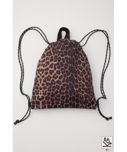 RODEO CROWNS WIDE BOWL（ロデオクラウンズワイドボウル）の「W/Rコードナップサック（バックパック/リュック・レディース・ブラック/ブラウン系その他/マルチ・FREE）」の17枚目の写真