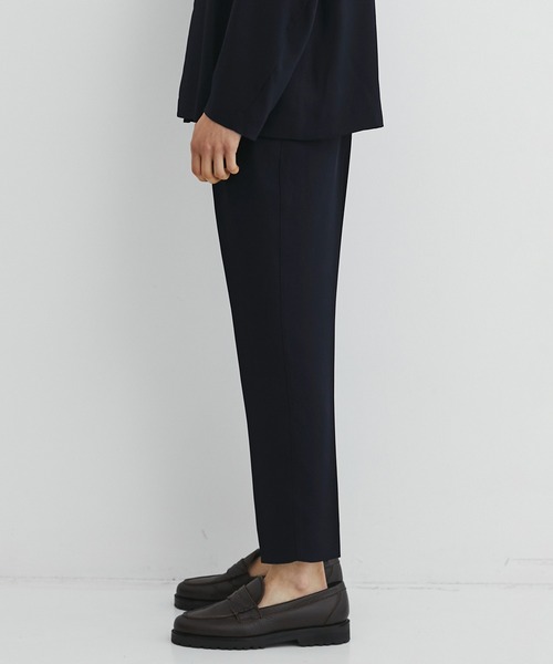 UNITED TOKYO(ユナイテッドトウキョウ)の「【再入荷】Summer Dry Air サイドゴムスラックス |夏服|軽量性|伸縮性|SETUP可(スラックス・メンズ・グレイッシュベージュ/ダークグレー/ブラック/オリーブ/ストライプ/ダークネイビー・1/2/3)」の11枚目の写真